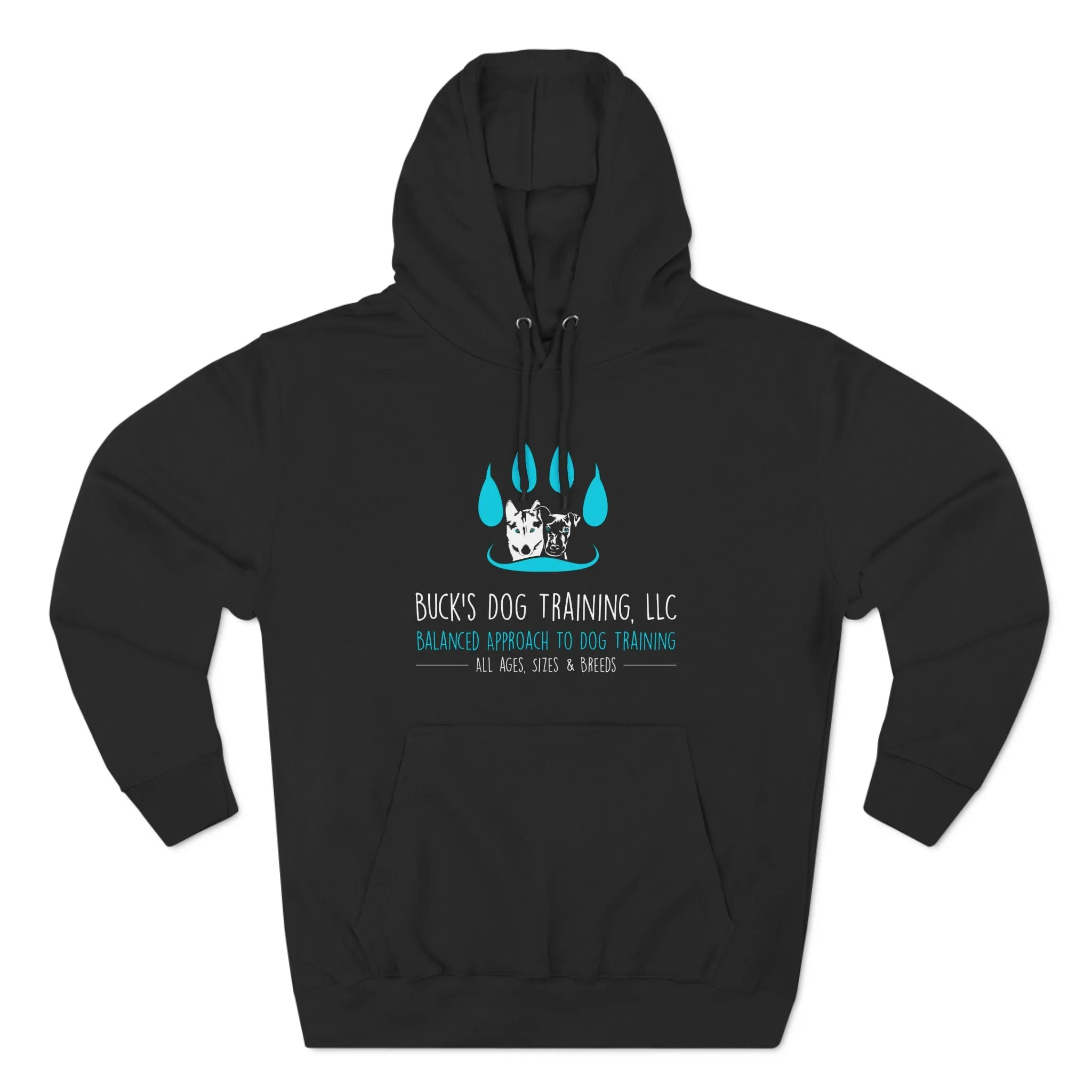 Retro Print Metallic colors Three-Panel Fleece Hoodie