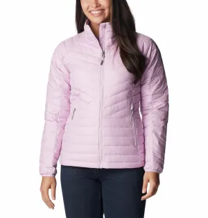 Columbia Women Purple Powder Lite II Full Zip Jacket backpack