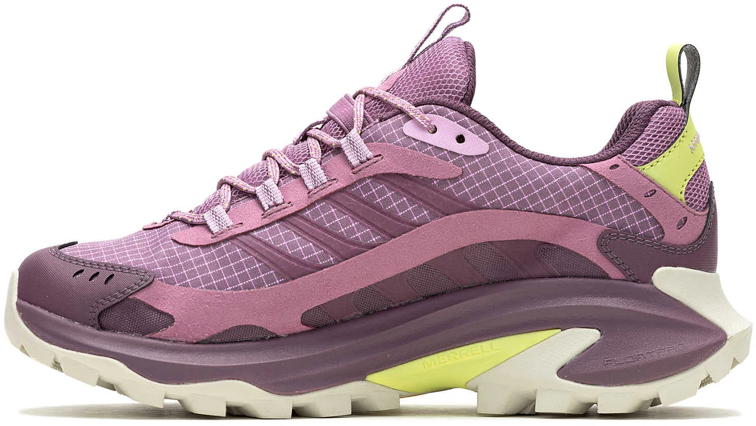 Merrell Moab Speed 2 GORE-TEX Womens Walking Shoes - Purple Air Dry Canvas