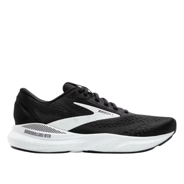 Stretchable Upper Brooks Women's Adrenaline GTS 24 Black/White