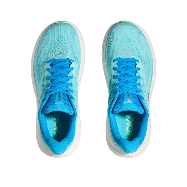 Motion Control Plate Hoka Women's Clifton 10 Wide Blue/White