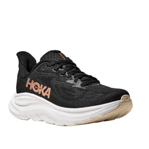 proprioception - enhancing shoes smooth - stride Hoka Women's Clifton 10 Black/Gold