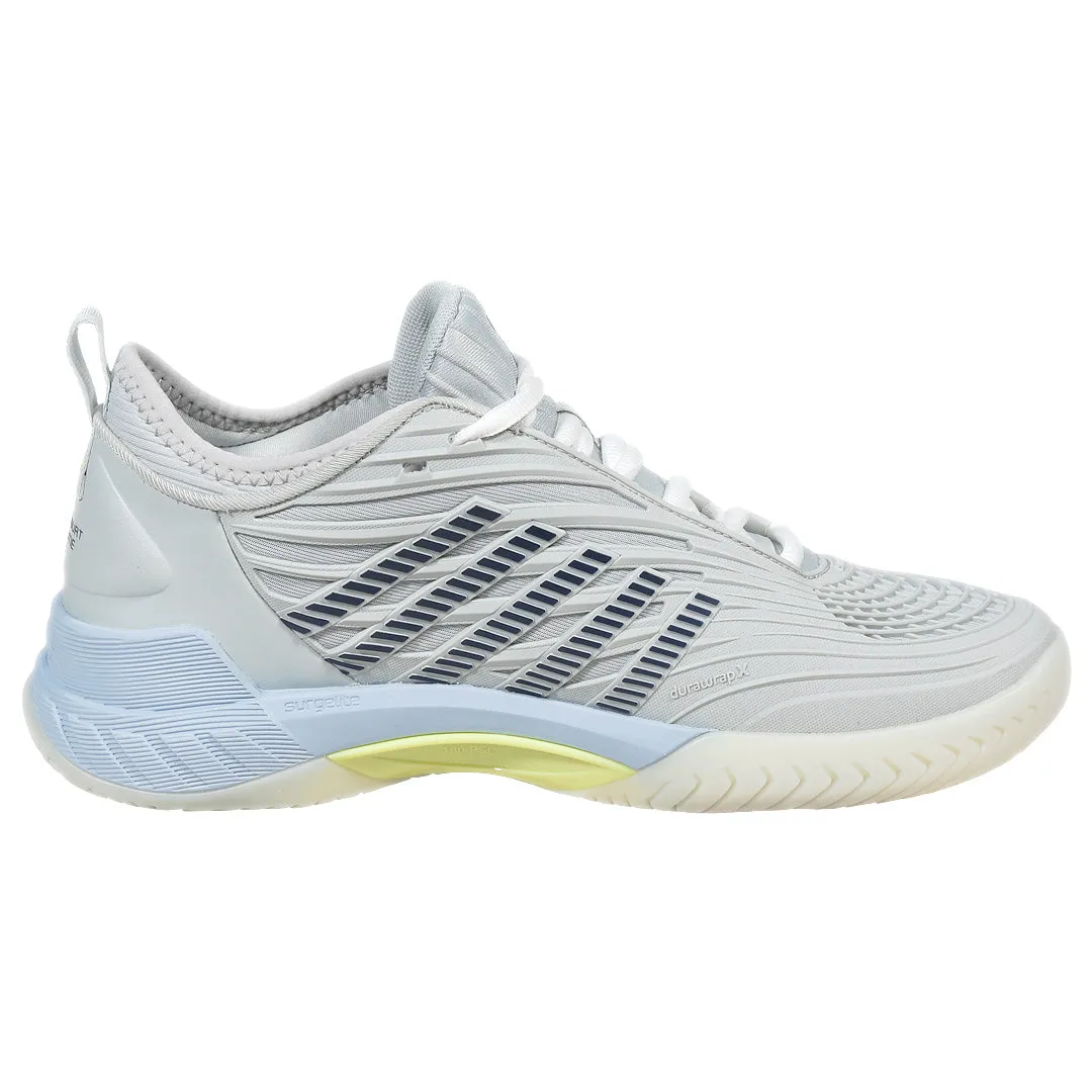Comfort Design Well Padded K-Swiss Women's Hypercourt Supreme 2 - Dawn Blue/Blanc De Blanc/