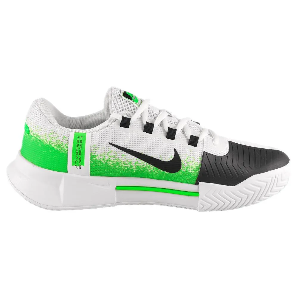 Nike Women's Air Zoom GP Challenge 1 - White/Poison Green Air Flow Zero drop