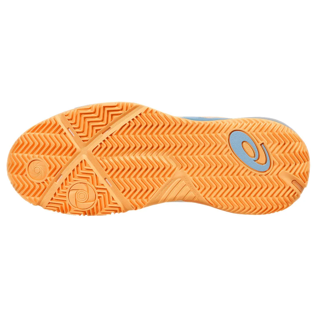 Seamless Insole Technology Asics Women's Gel-Resolution X - Padel - Stone Wash/Orange Glow