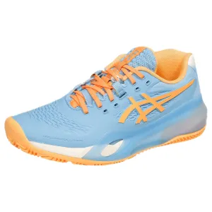 Reactive Propulsion Plate Asics Women's Gel-Resolution X - Padel - Stone Wash/Orange Glow
