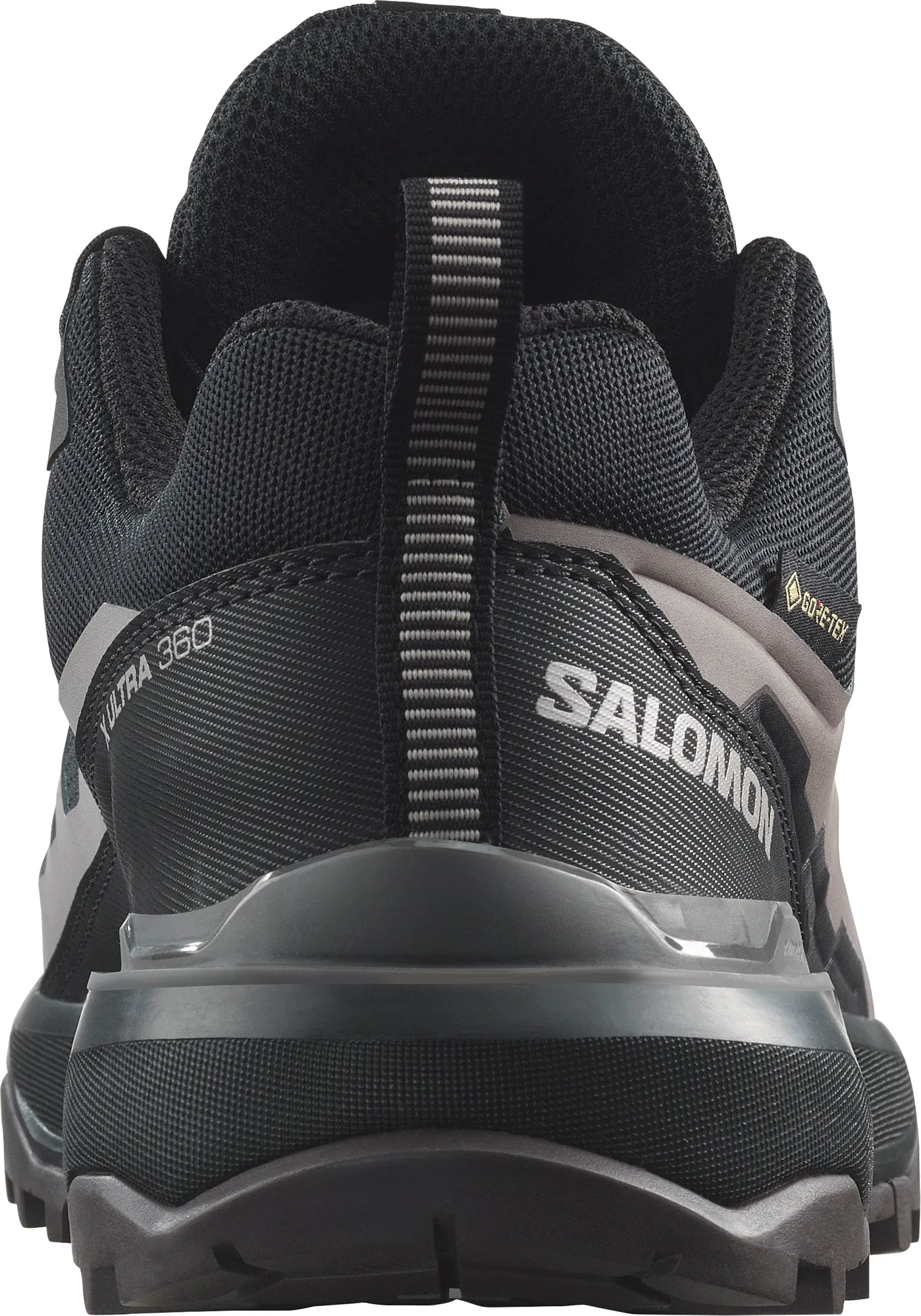 Salomon X Ultra 360 GORE-TEX Womens Walking Shoes - Black Cushioning Pods Ring Walk