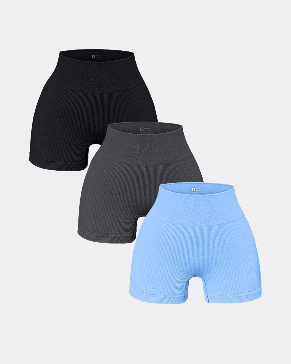 High Waist Athletic Shorts Breathable Performance Fit Beachwear