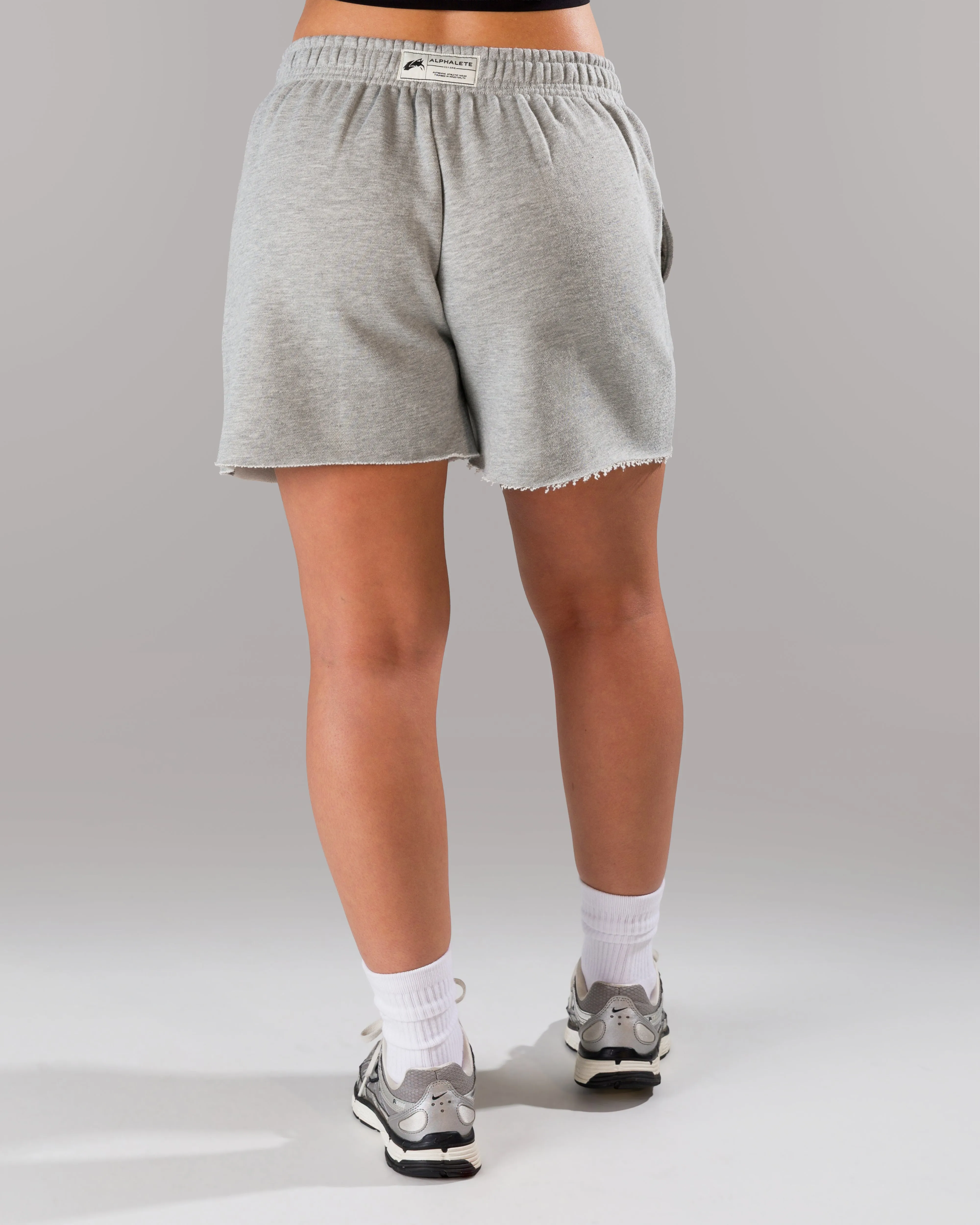 Multi Pocket System Core Sweat Short - Heather Grey