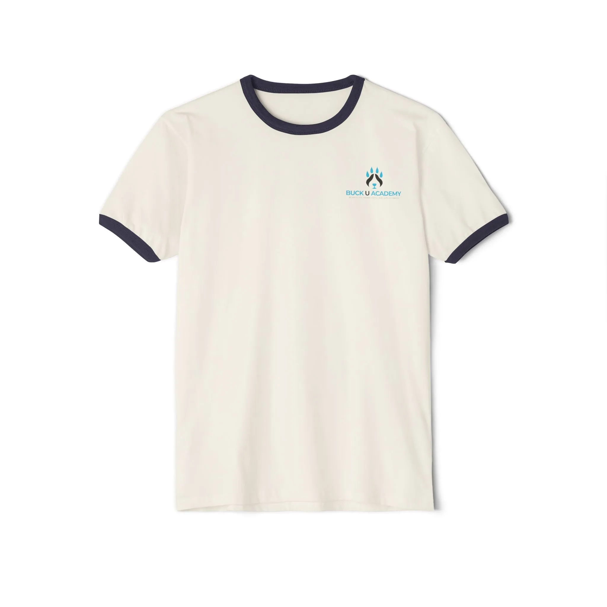 Unisex Cotton Ringer T-Shirt SeamlessSidePanels Chic Comfort Style