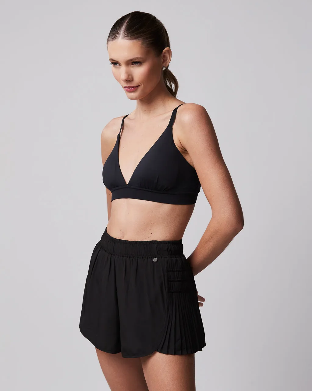Smart Look Short plissado lateral (SH10)