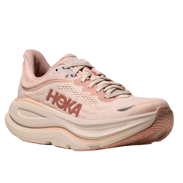 Triple Density Outsole high - performance gear HOKA Women's Bondi 9 Wide Rose/Latte