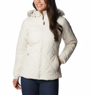 Transitional Weather Authorize Columbia Women White Frosty Heights Jacket