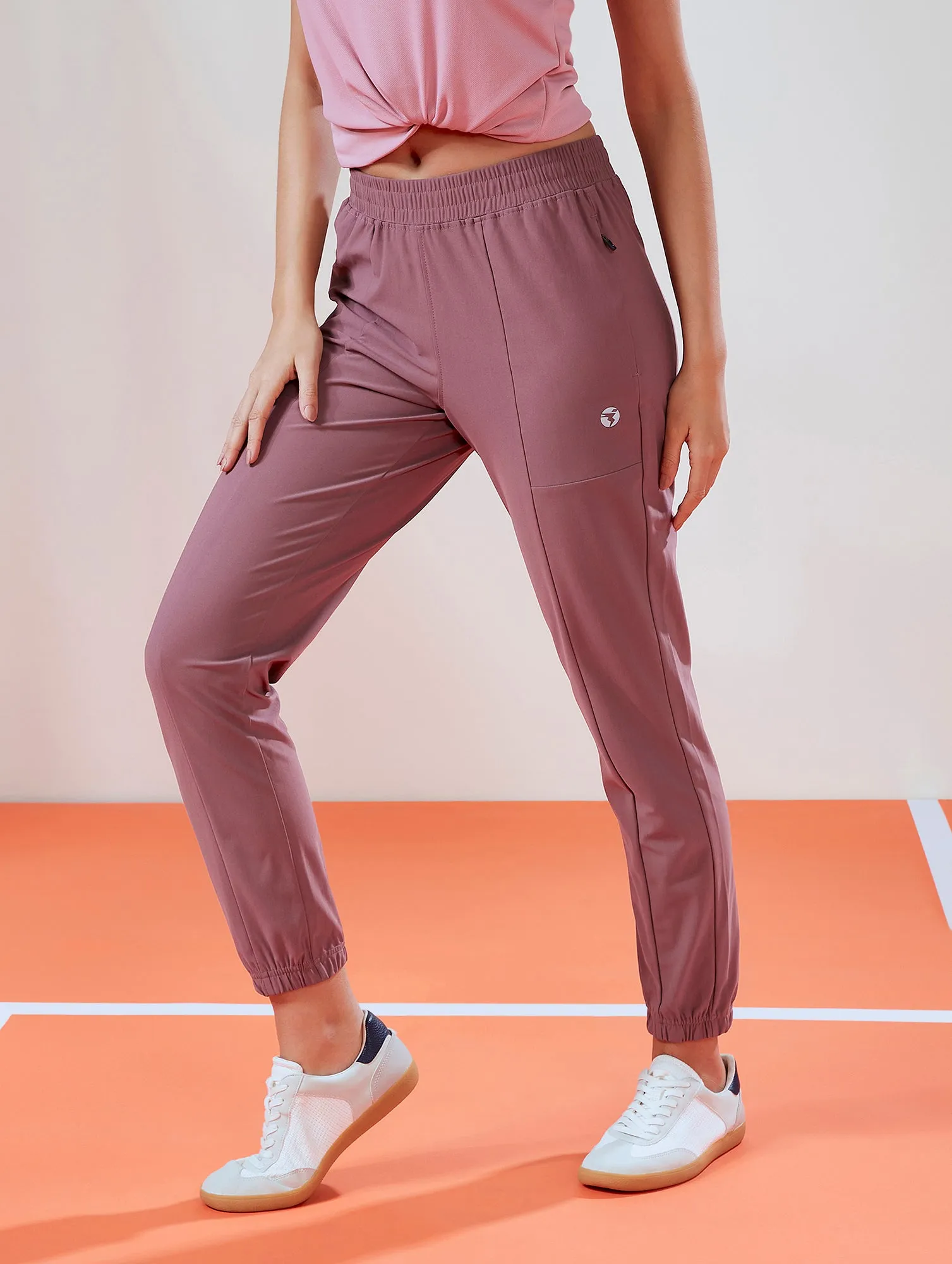 Exercise Leggings Women Solid Relax Fit Joggers with DURACOOL