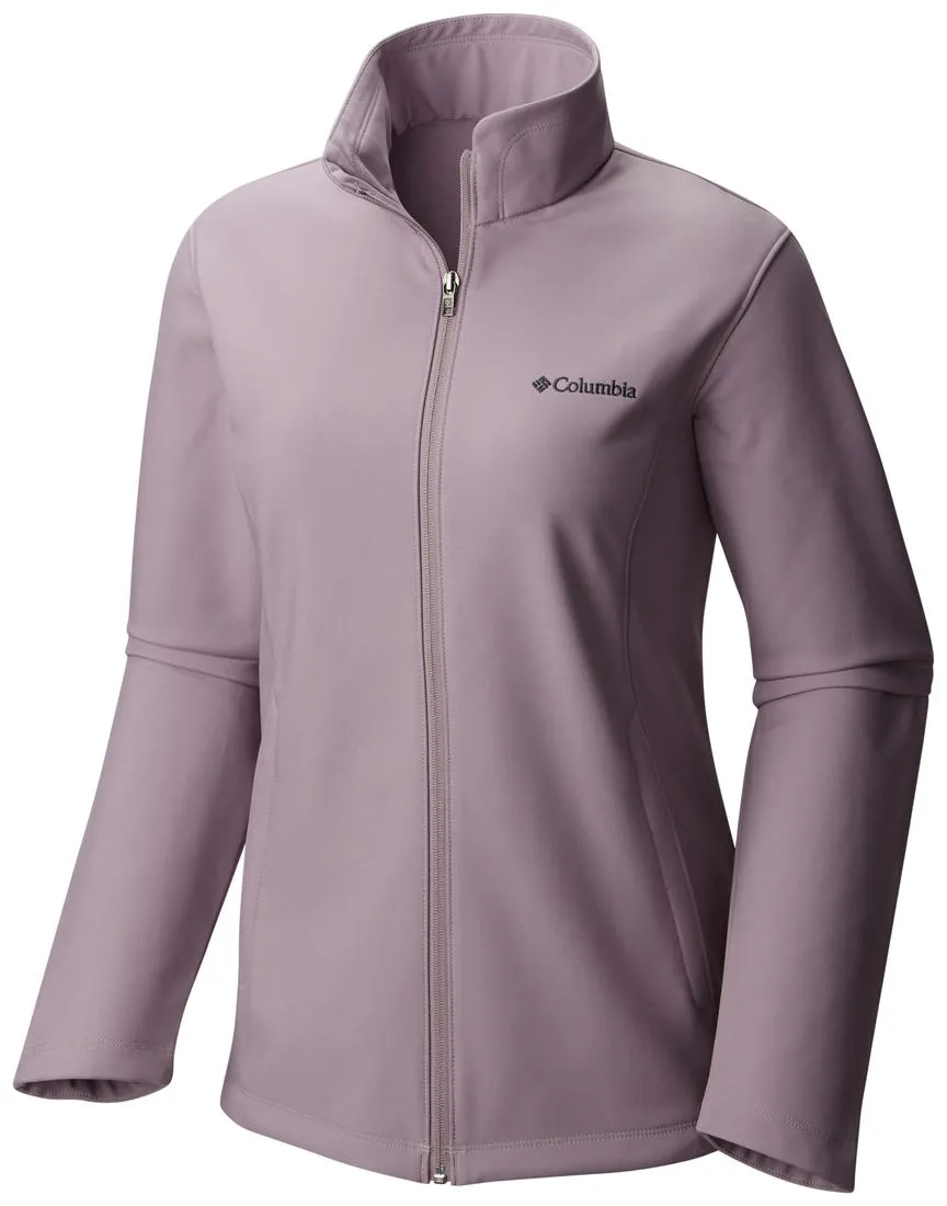Abrasion Resistant Zippers High Density Weave Columbia Women Purple Kruser Ridge Softshell
