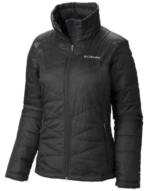 Columbia Women Black Mighty Lite III Jacket Corduroy Long Sleeve