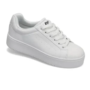 Rival Women's The Ace Rise Court Shoe White Hydrophobic coating casual - use shoes