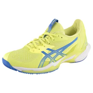 High Intensity All Season Asics Women's Solution Speed FF 3 - Huddle Yellow/Blue Coast