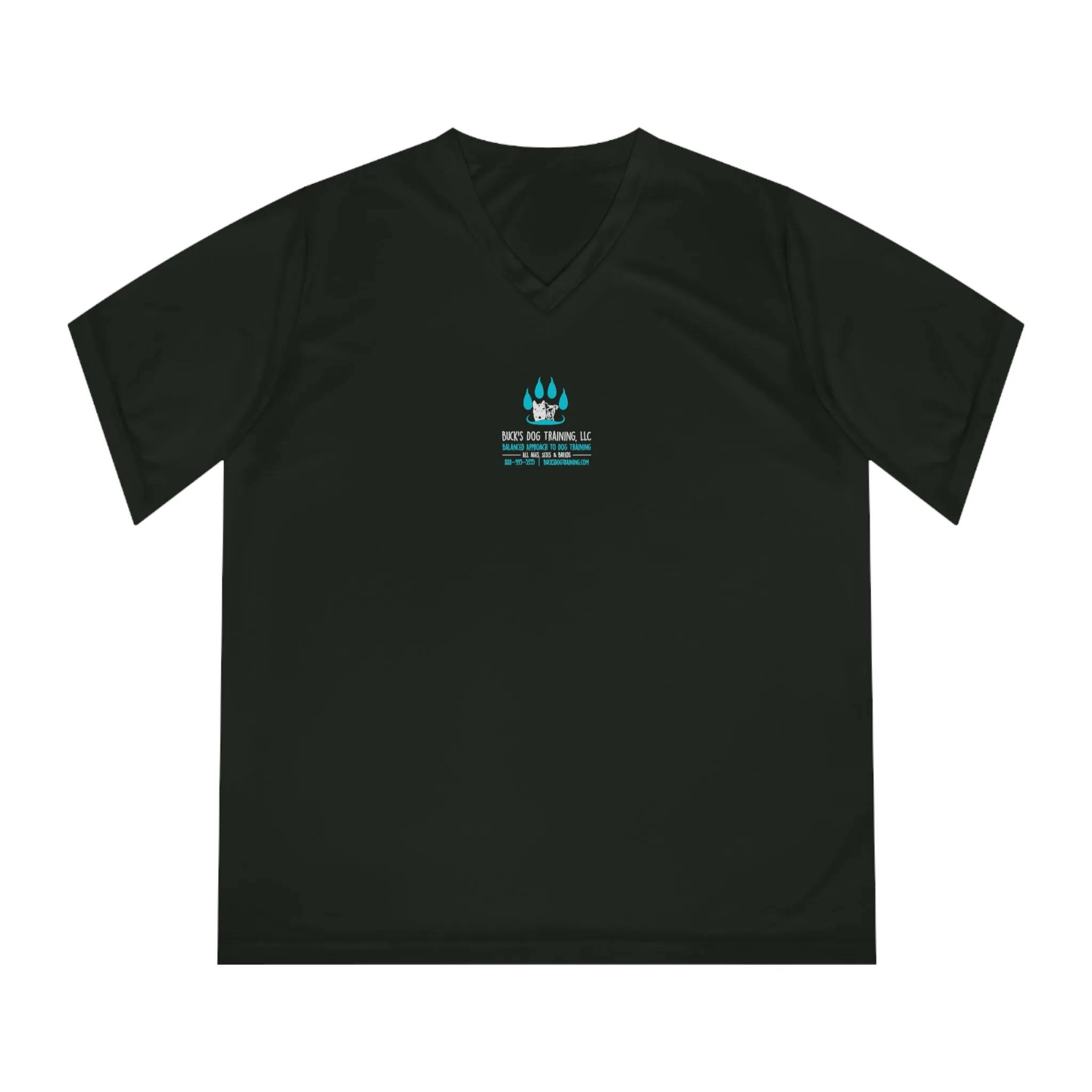 Women's Performance V-Neck T-Shirt Non Iron Fabric Textured Surface
