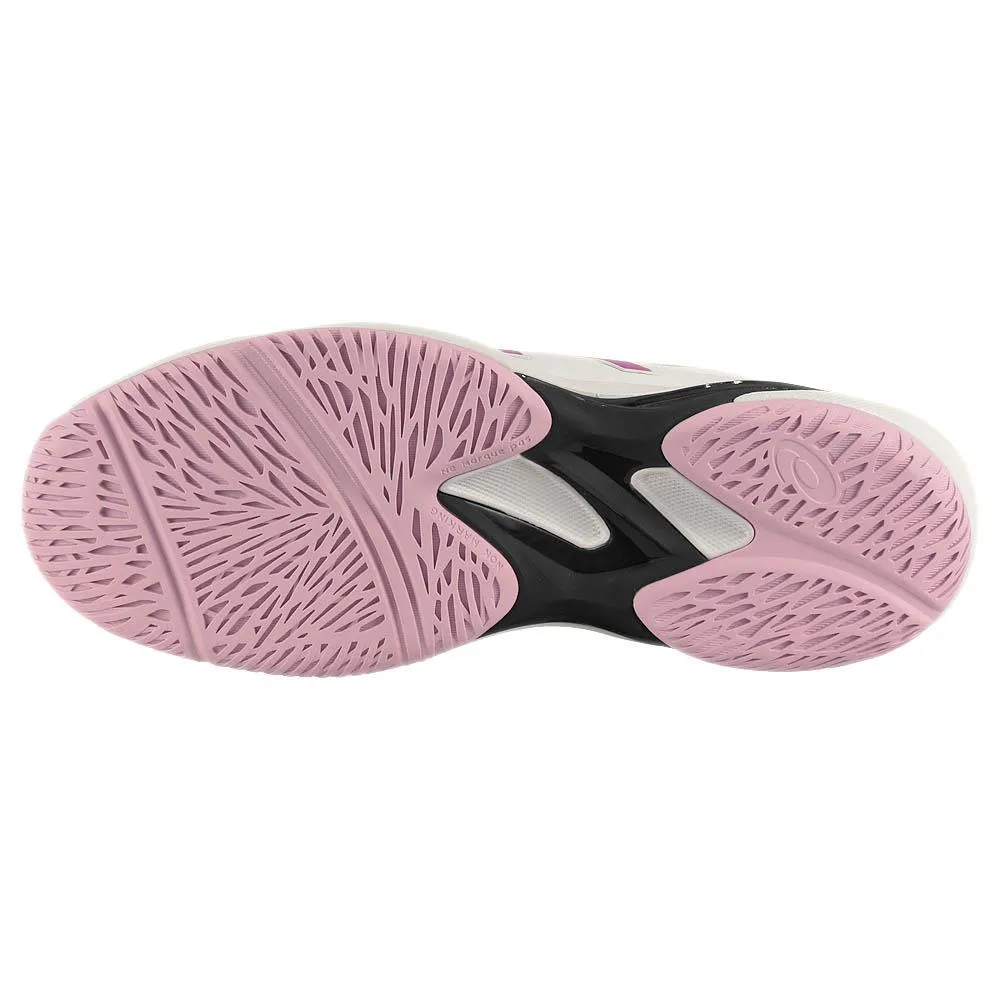 Court Hydrophobic coating Asics Women's Solution Swift FF 2 - White/Ube