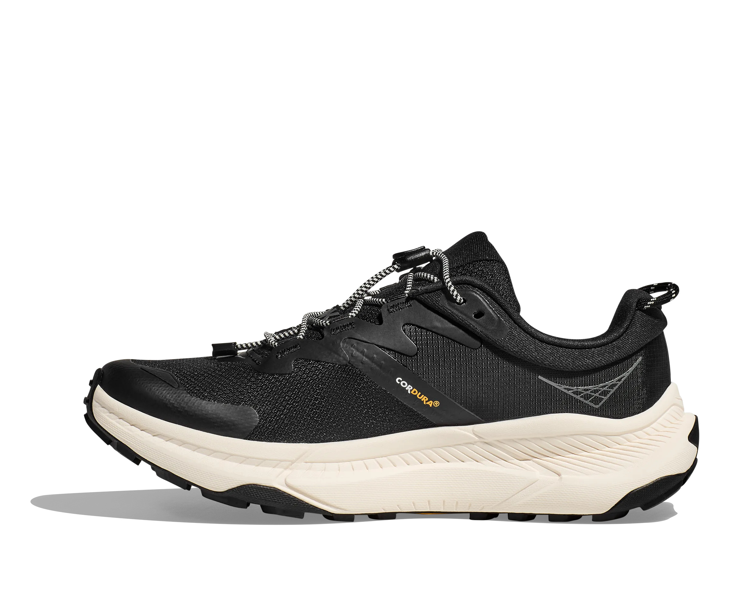 HOKA TRANSPORT BLACK/WHITE WOMEN'S MEDIUM carbon fiber frame