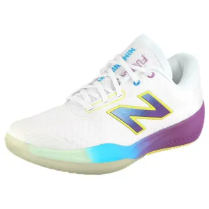 Tear Resistant Lacing New Balance Women's FuelCell 996v5 - White/Fade Purple
