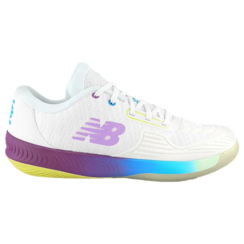 New Balance Women's FuelCell 996v5 - White/Fade Purple Anatomical Footbed Design