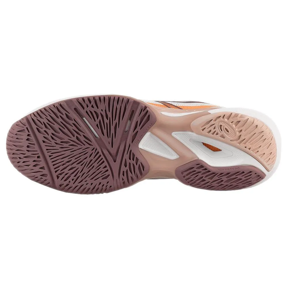 Micro Perforation Airflow Asics Women's Solution Speed FF 3 - White/Dusty Mauve