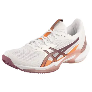 Asics Women's Solution Speed FF 3 - White/Dusty Mauve Cushion Base