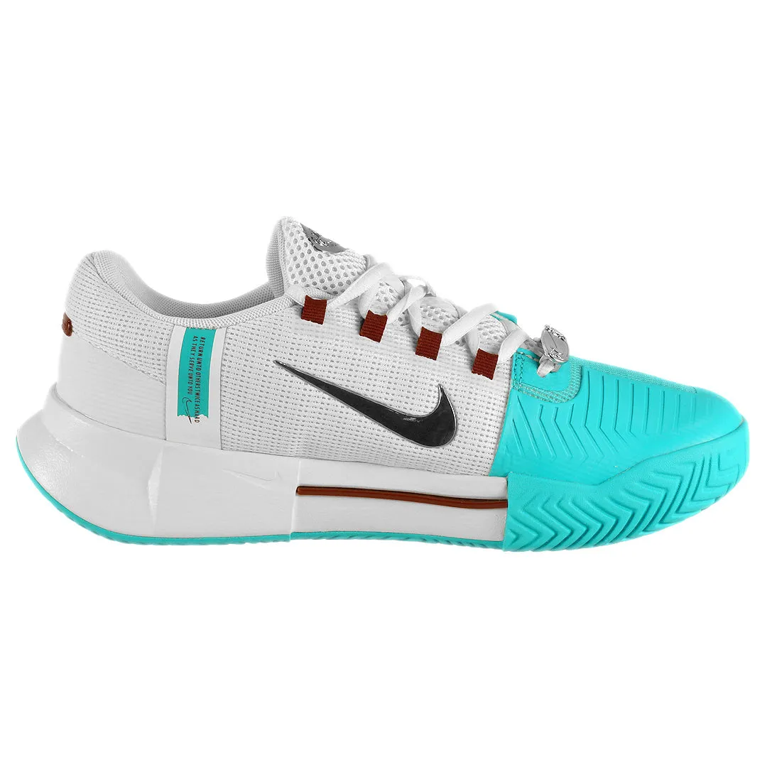 Nike Women's Air Zoom GP Challenge 1 - Premium - Dusty Cactus/Pale Ivory Breathable Material Torsional Stability Plate