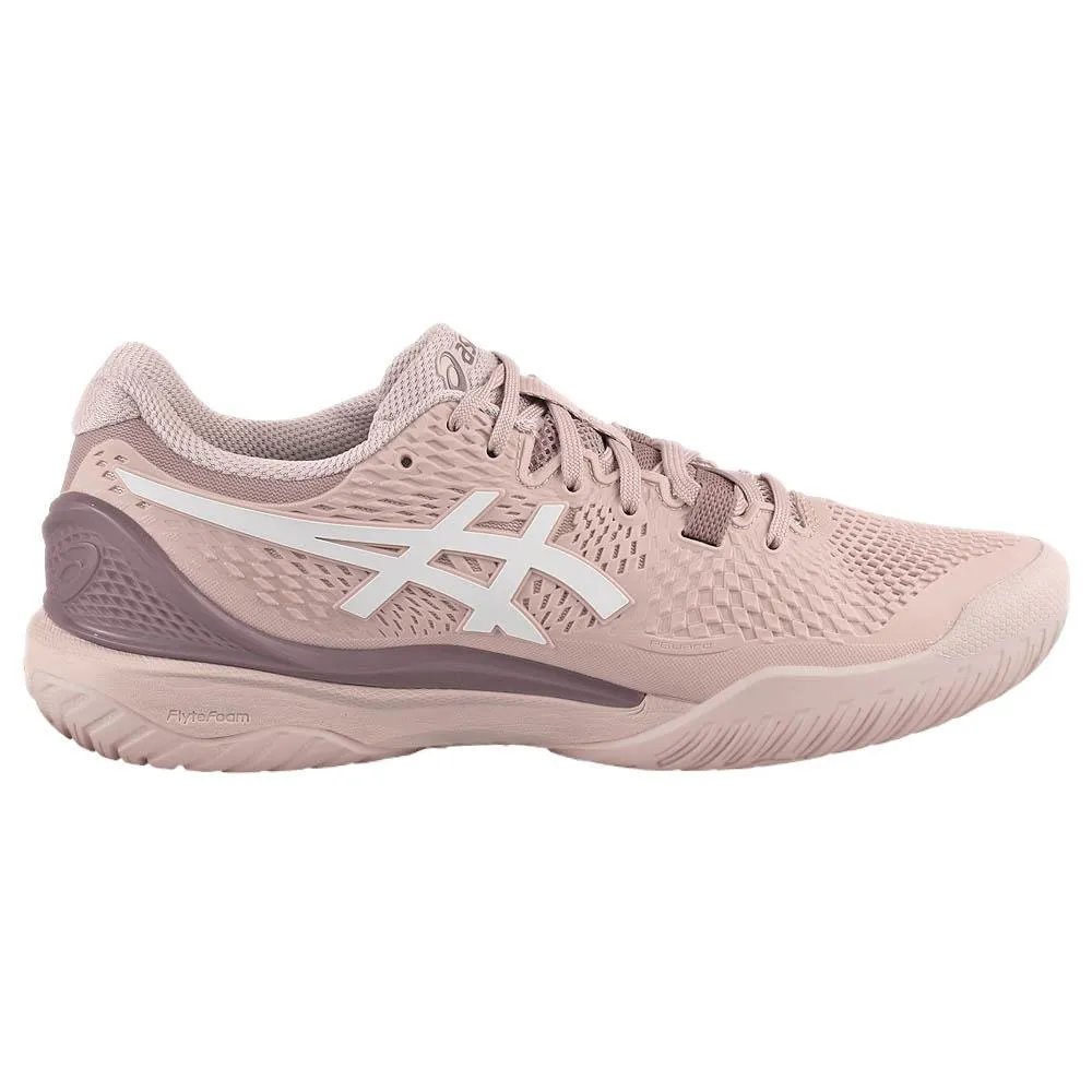 Asics Women's Gel-Resolution 9 - D Width - Watershed Rose/White Quick Drying