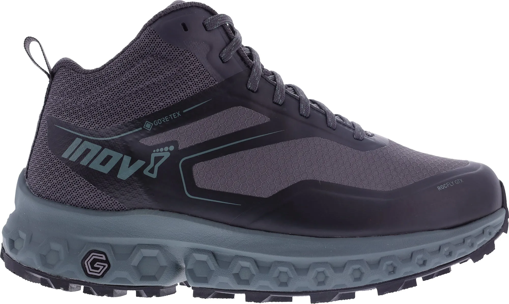 Inov8 RocFly G 390 GORE-TEX Womens Walking Boots - Grey Stride Bold Mom Fit