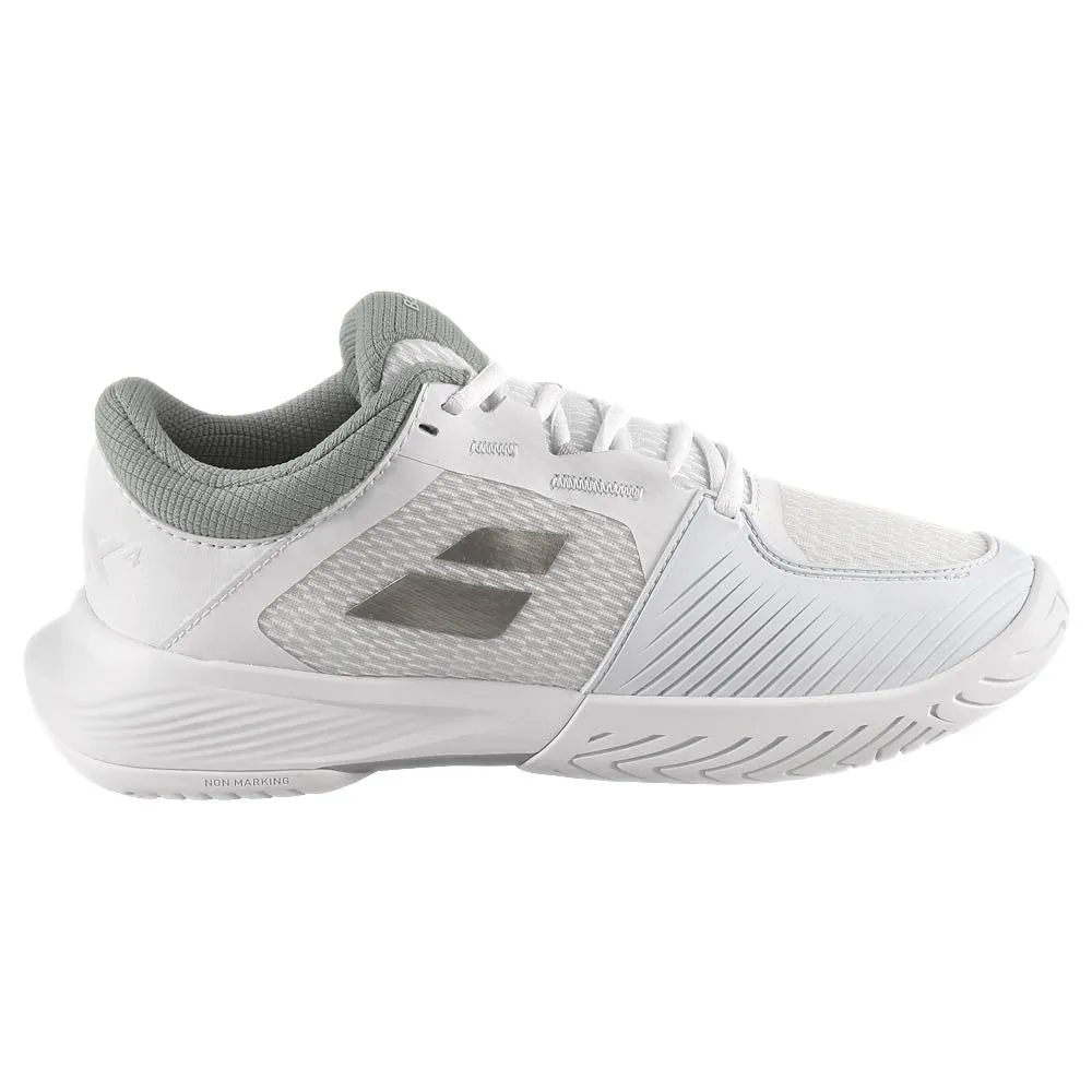 Babolat Women's SFX 4 - White/Silver Fitness Edge neutral support
