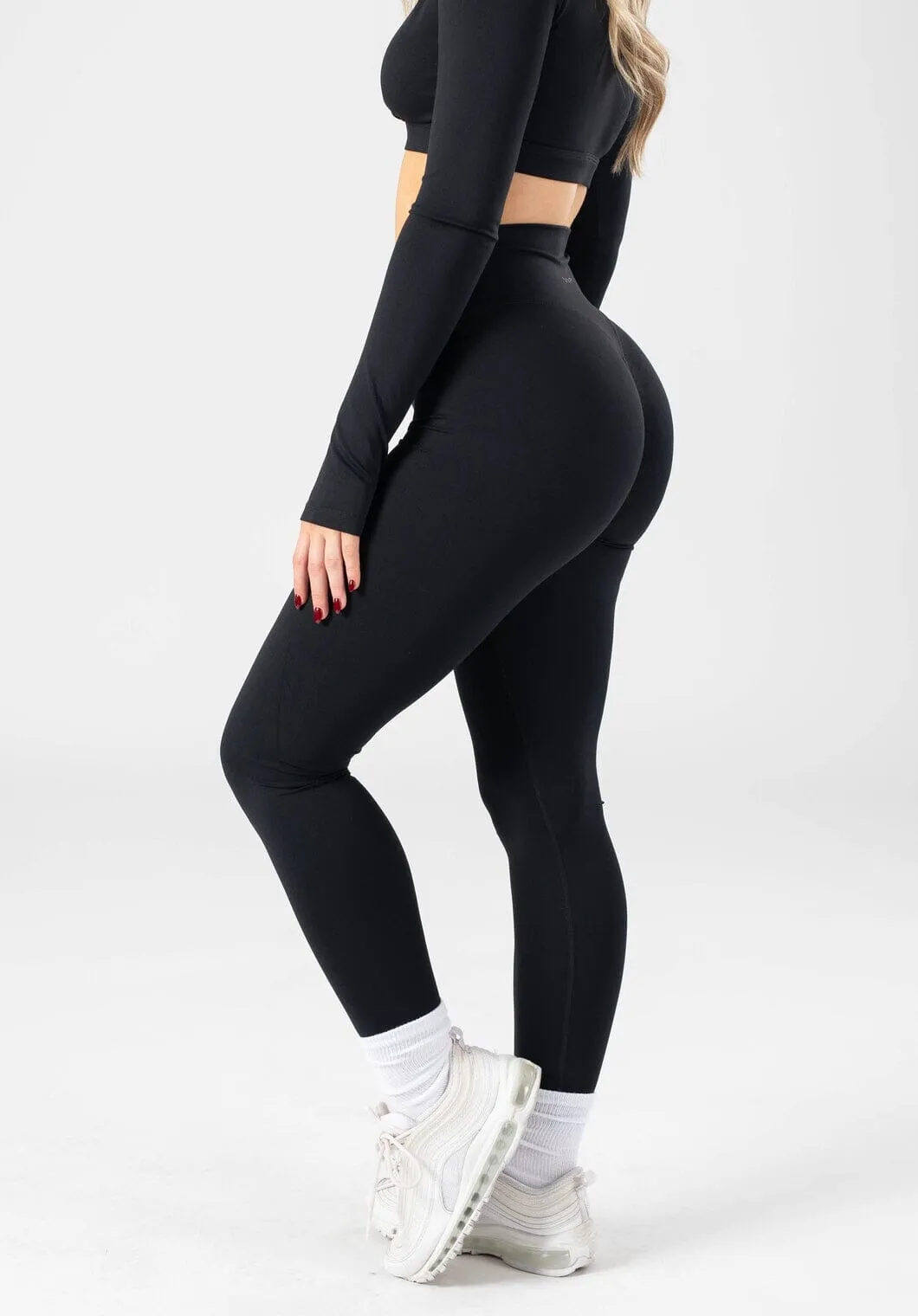 Travel Enthusiast Outdoor Running Full length RecStretch? DesB Original Sculptseam?  Plus Legging