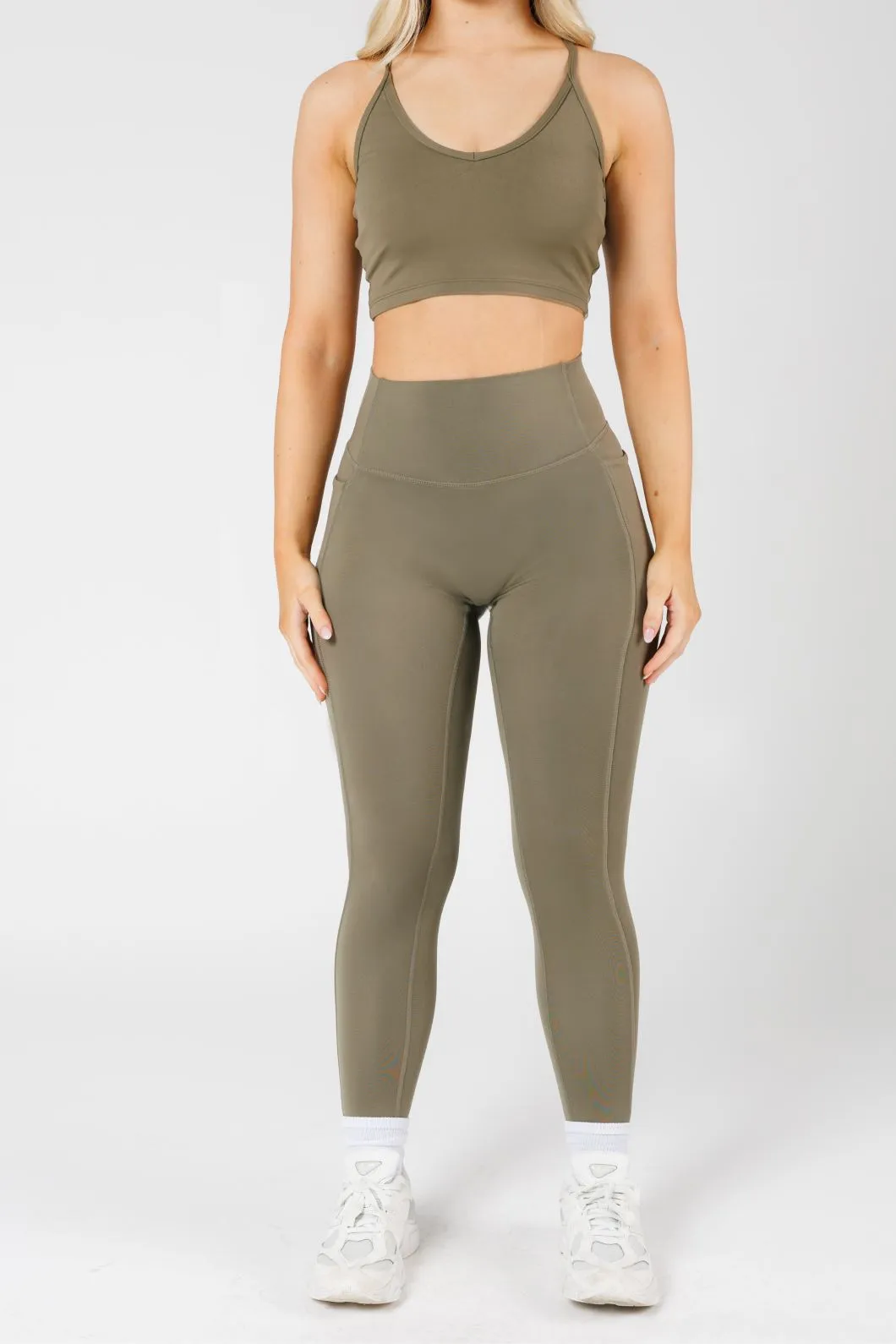 Reluna Empower Sculptseam? Plus Pocket Legging Everglades For Adults Winter Sports Street Readywear