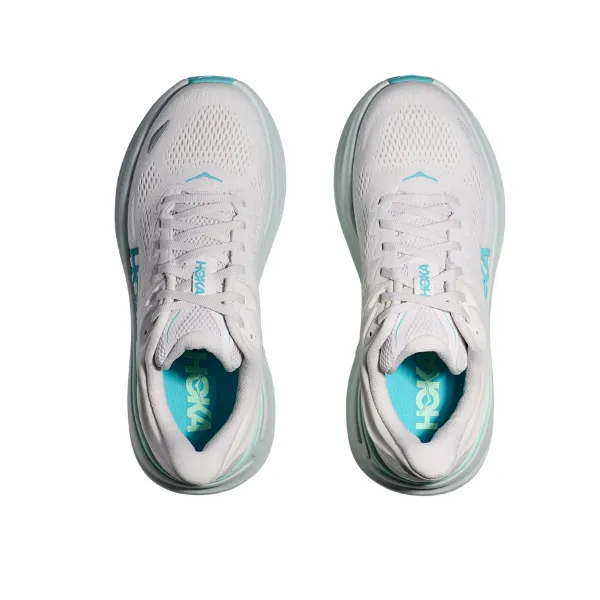 Rolling Motion System Hoka Women's Bondi 9 White/Blue