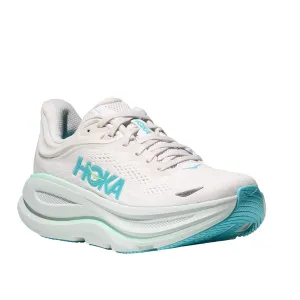 Molded EVA solid - color Hoka Women's Bondi 9 White/Blue