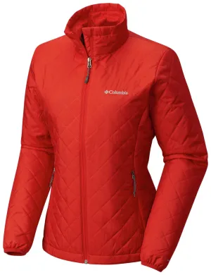Columbia Women Red Dualistic Jacket Heavy Duty Hardware anniversary event