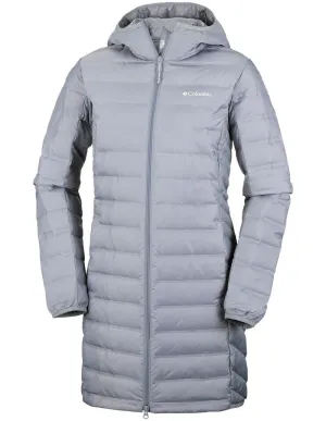 Sport Comfort Columbia Women Grey Lake 22 Long Hooded Jacket