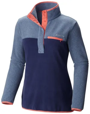 theater performance Columbia Women Purple Mountain Side Pull Over