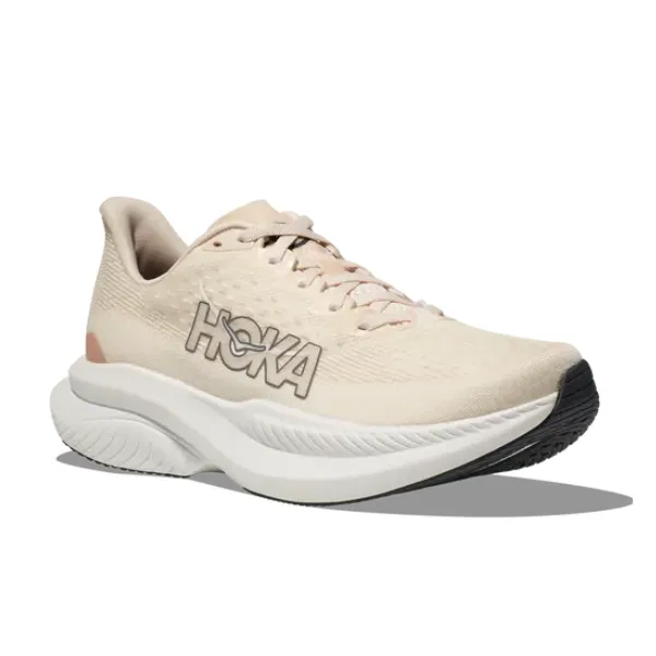 tactical shoes HOKA Women's Mach 6 (Wide Width) Vanilla