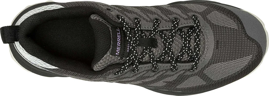 Story Glow Breathable Lining Merrell Speed Eco Waterproof Womens Walking Shoes - Grey