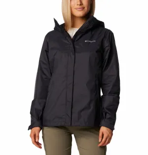 Columbia Women Black Arcadia II Jacket Waterproof Easy Protection