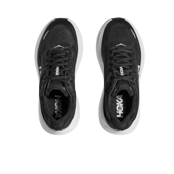 Pronation Control Hoka Women's Bondi 9 Black/White