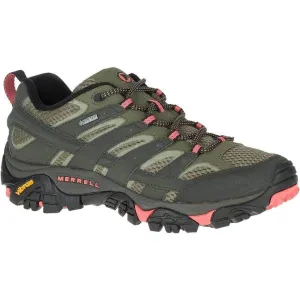 Shine Tone Merrell Moab 2 GORE-TEX Womens Walking Shoes - Green
