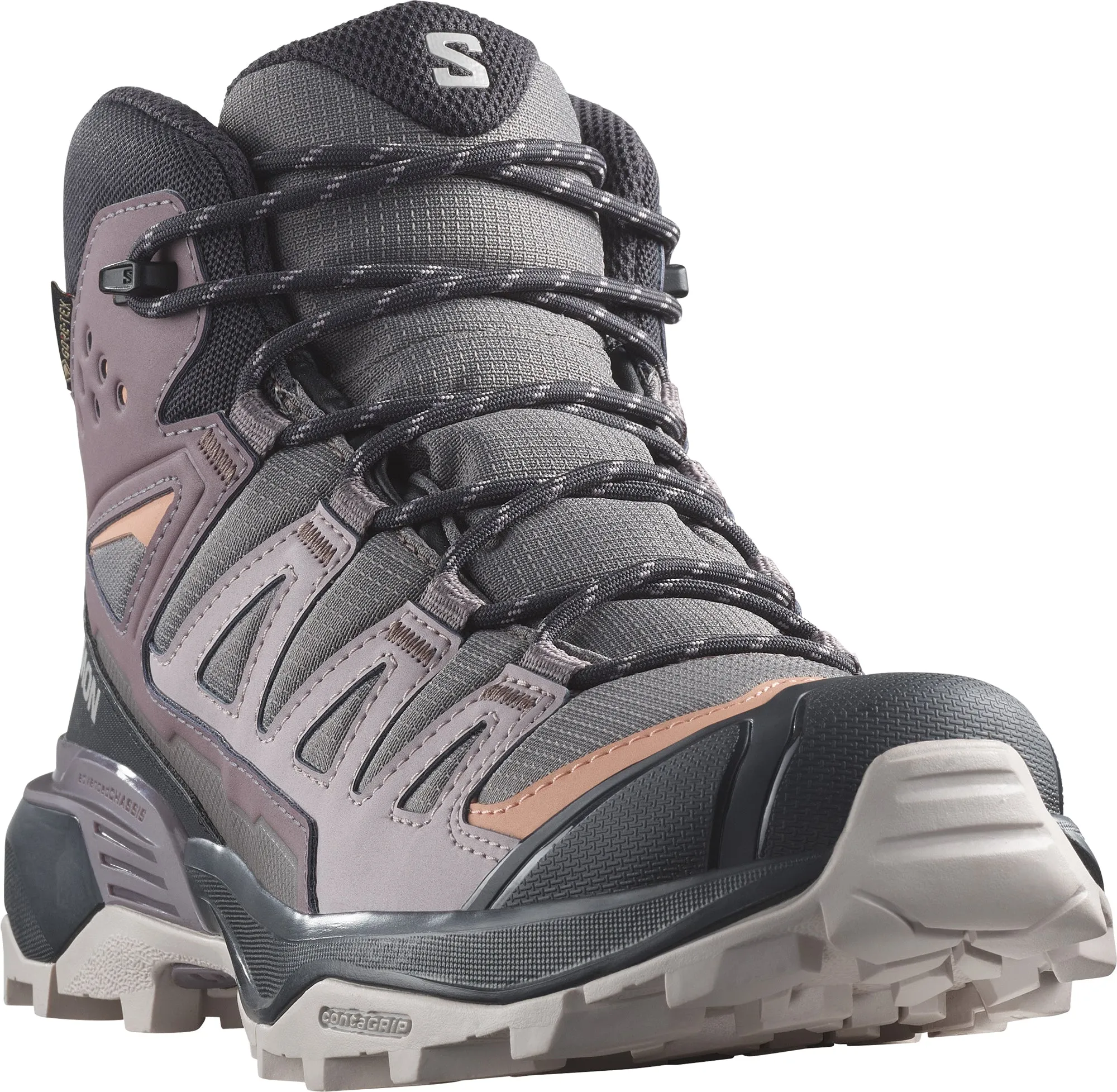 Salomon X Ultra 360 Mid GORE-TEX Womens Walking Boots - Grey Neutral Alignment Design