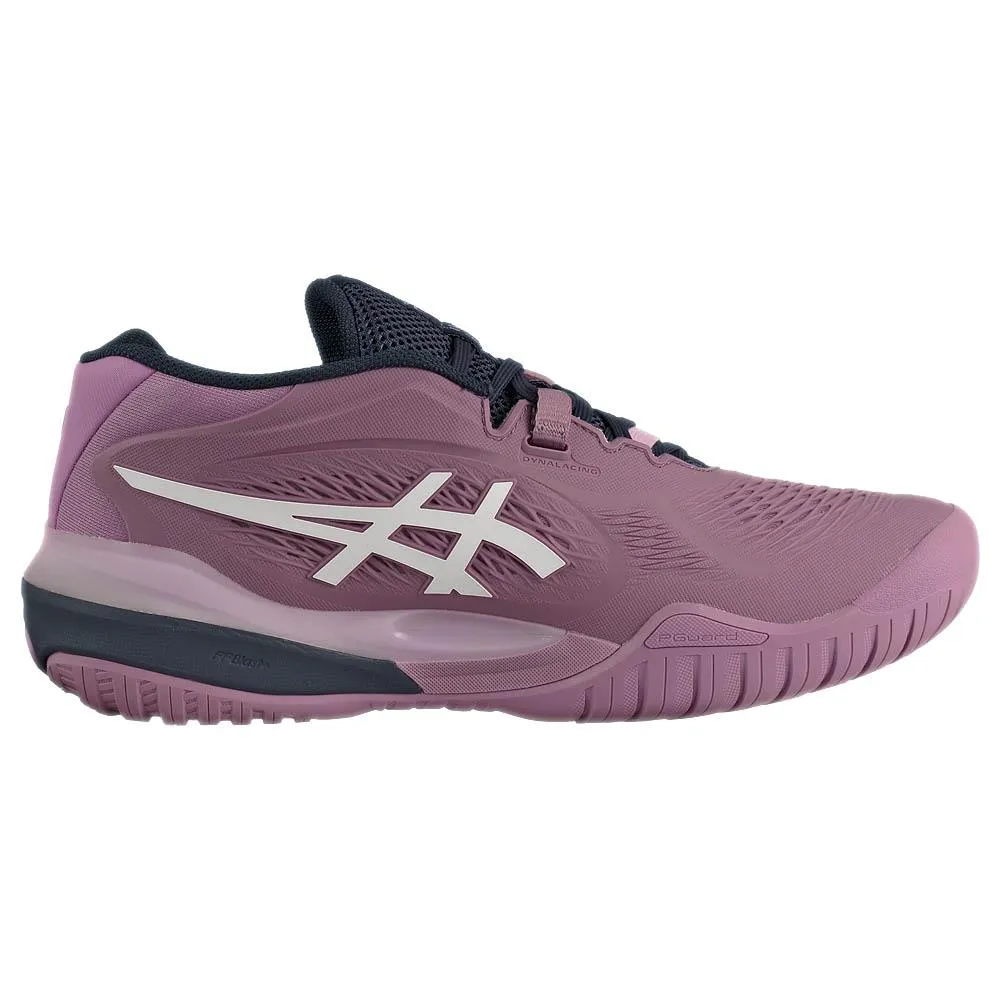 Asics Women's Gel-Resolution X - D Width - Ube/White Enhanced Stability Ventilation holes