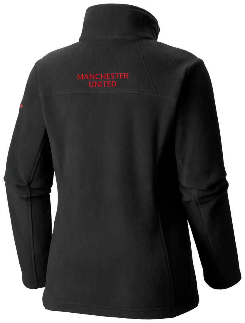 Columbia Women Black Fast Trek II Full Zip Fleece Jacket travel use ThermalRetention