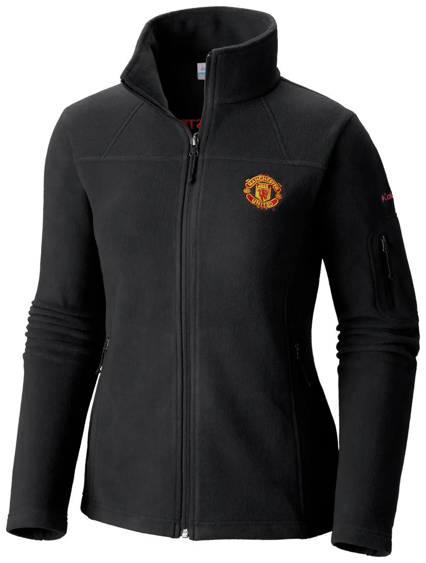 suitable for summer sports Perfume Columbia Women Black Fast Trek II Full Zip Fleece Jacket