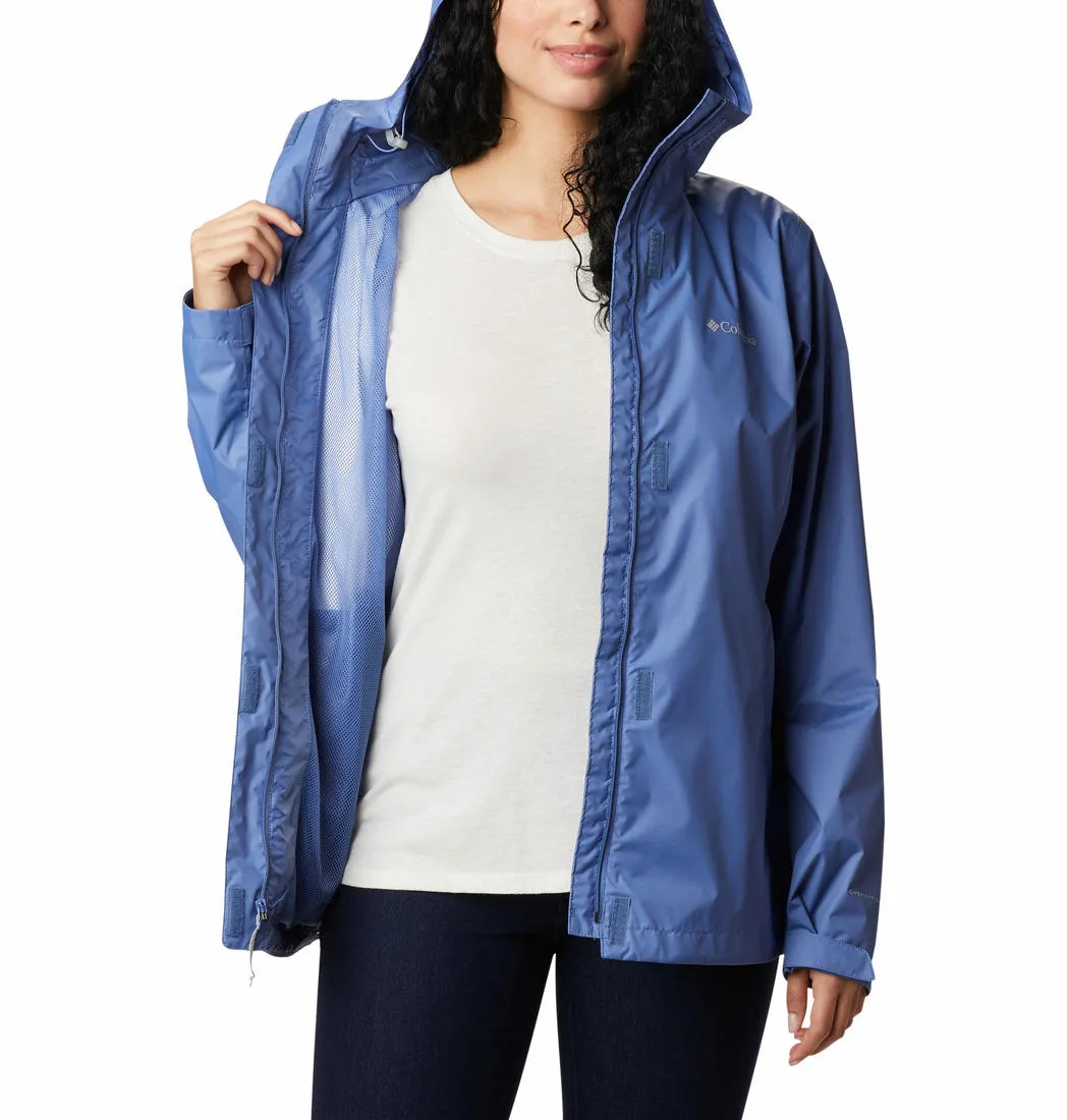 Unisex Columbia Women Blue Arcadia II Jacket Waterproof